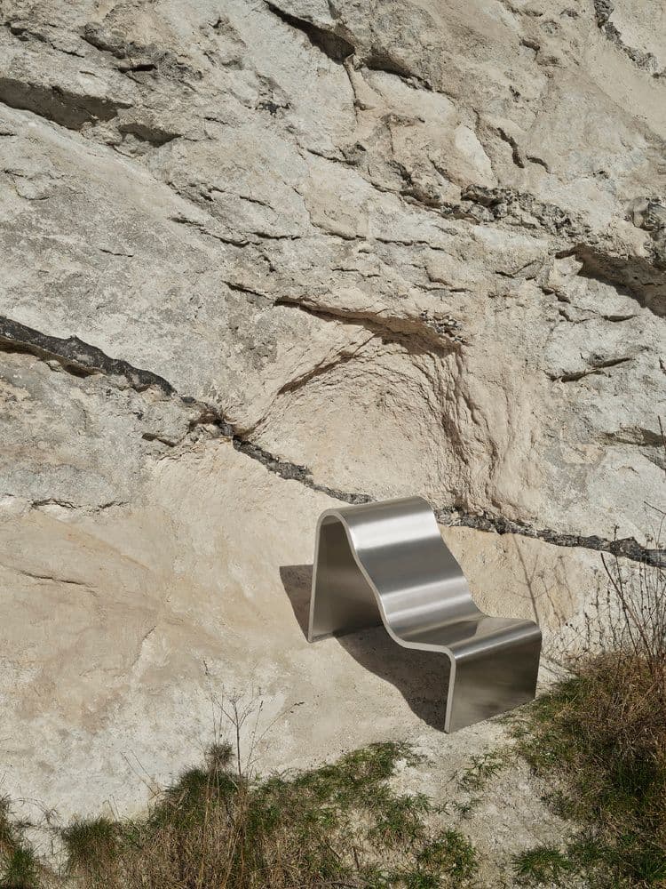 Dream view bench with Muuto