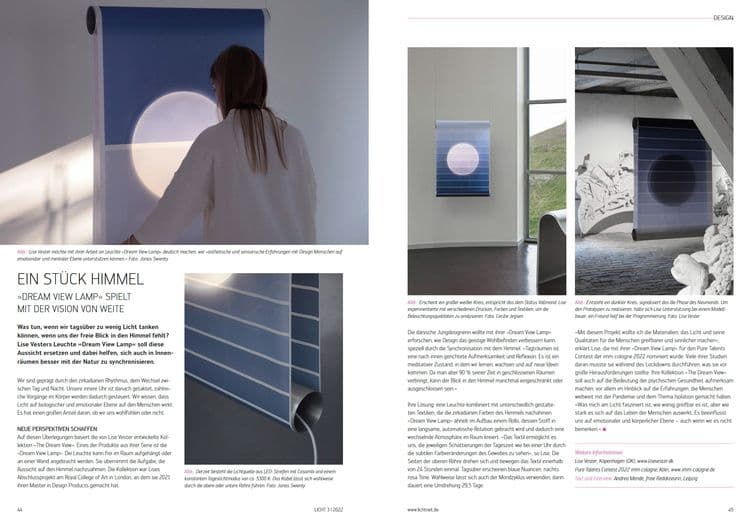 Lise Vester in LICHT